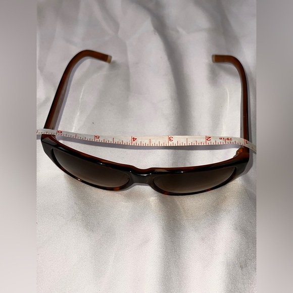New Karl Lagerfeld sunglasses with designer case brown tortoise frame - Picture 6 of 8